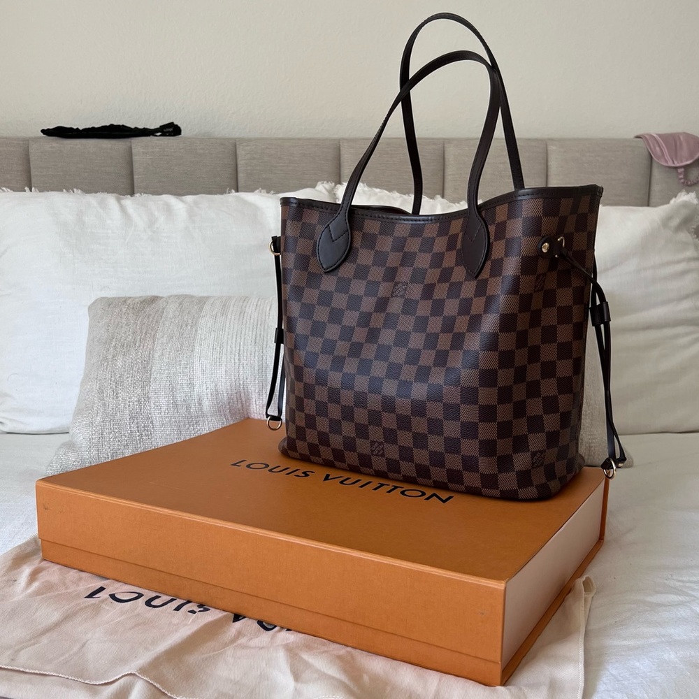 Louis Vuitton Neverfull MM Damier Ebene (Cherry)